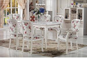 餐厅5件套装（1.5餐台+4无扶手餐椅）